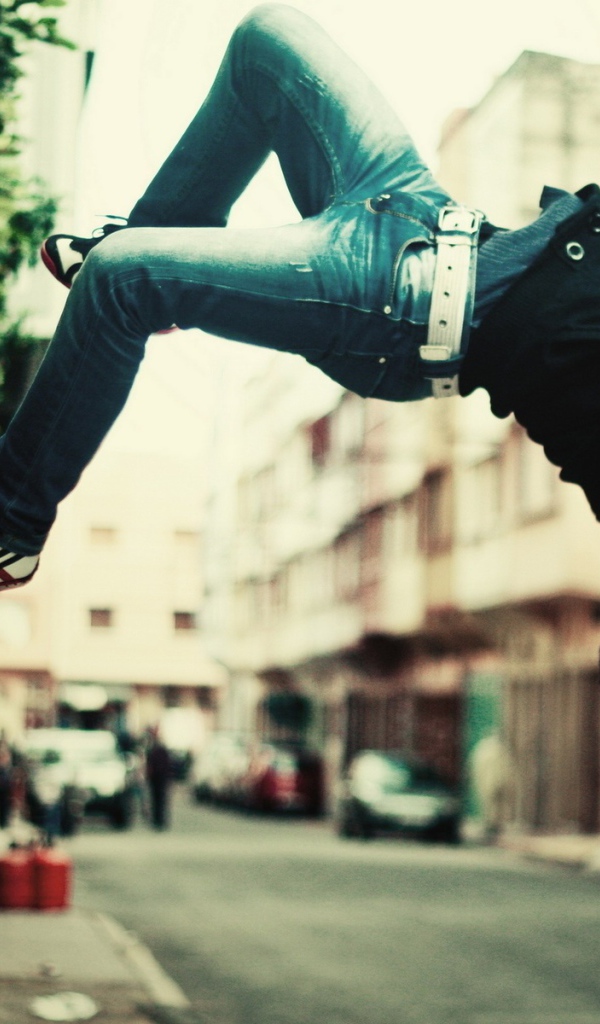 Паркур на улице