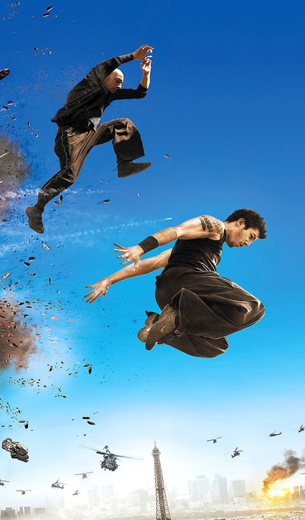 Спасение от взрыва паркур