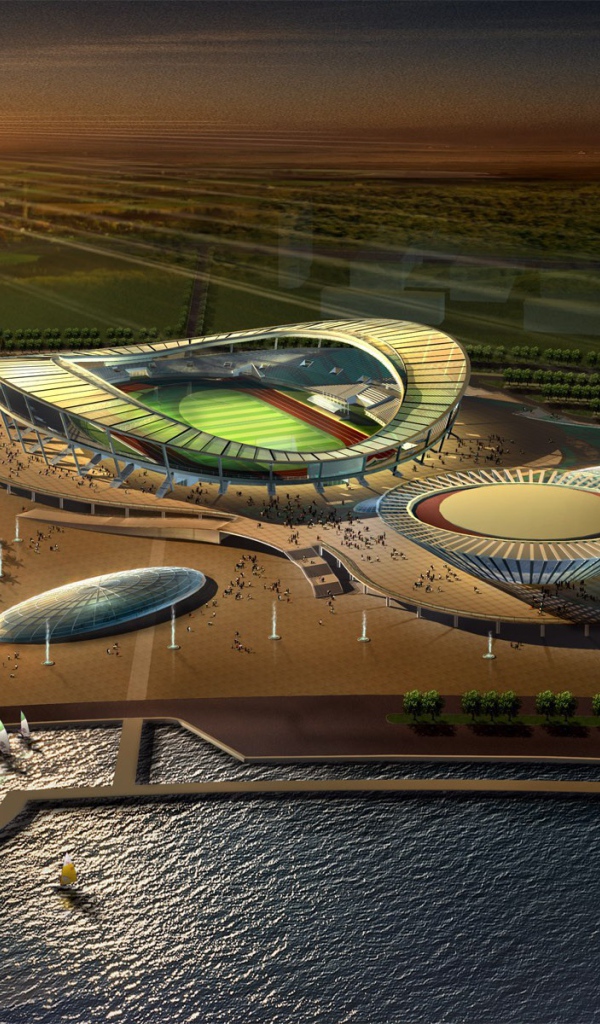 Архитектура спортивного комплекса