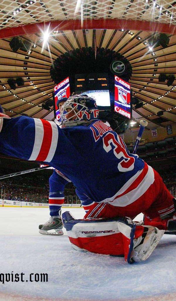  Лучший хоккеист Нью-Йорк Рейнджерс Хенрик Лундквист