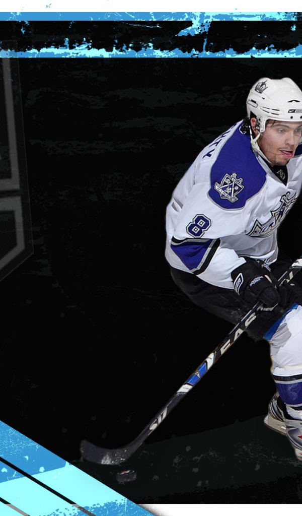 Дрю Даути на черном фоне