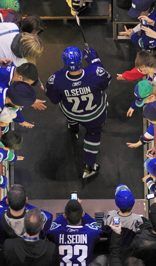 Известный игрок НХЛ Даниэль Седин