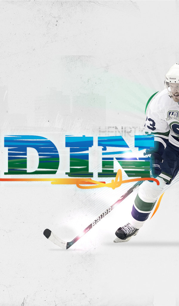 Хенрик Седин на льду