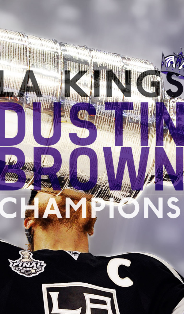 NHL player Dustin Brown