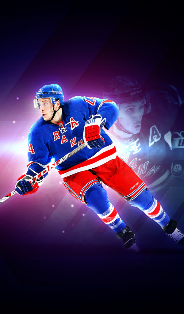 Райан Каллахан на льду