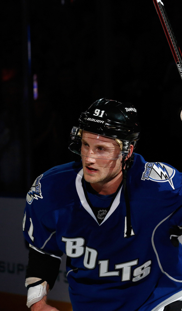 Стивен Стэмкос на льду