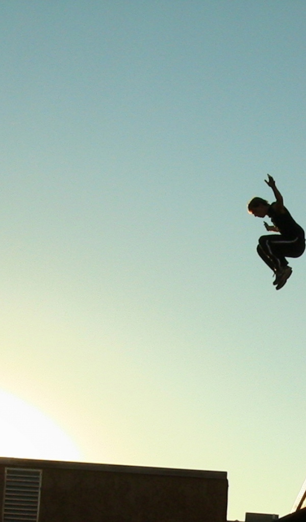 Прыжок в паркуре