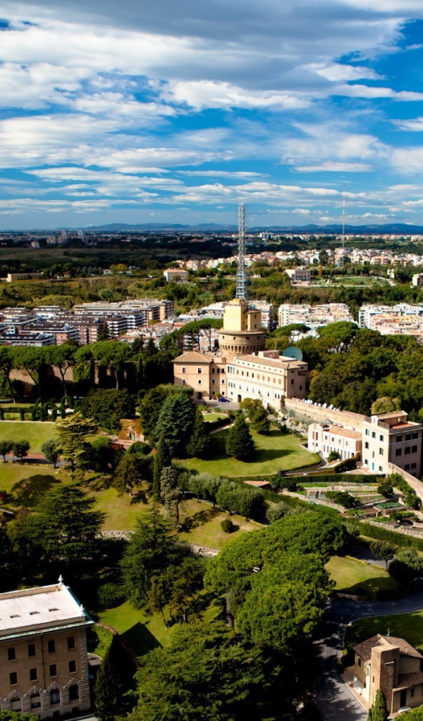 Пейзаж города в Германии