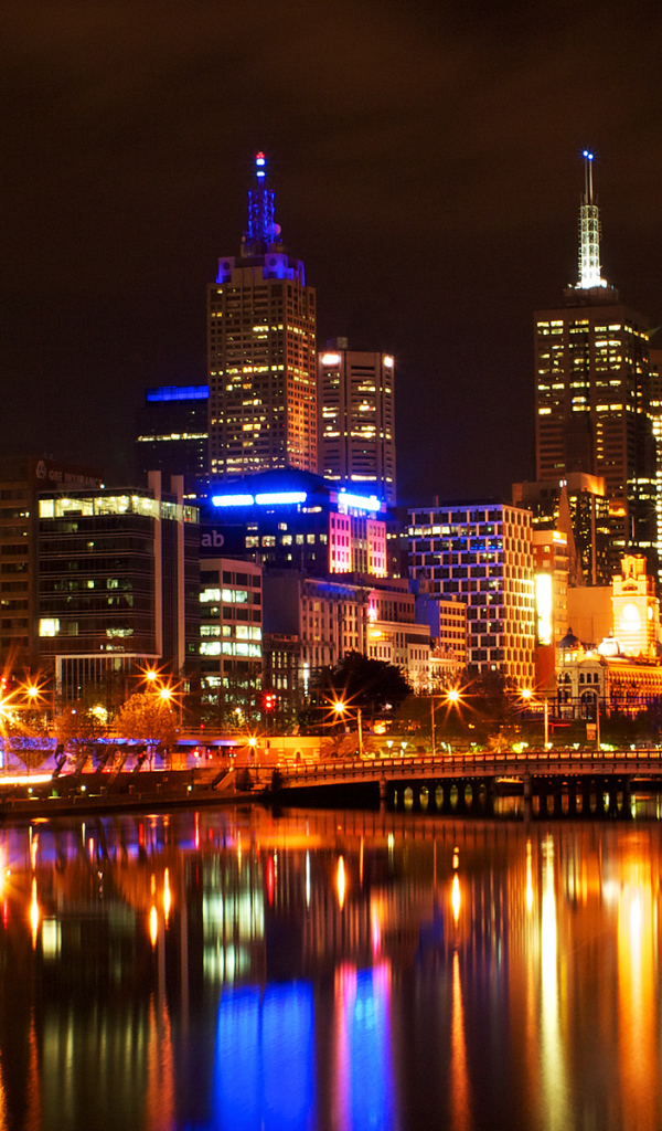 Огни ночного города