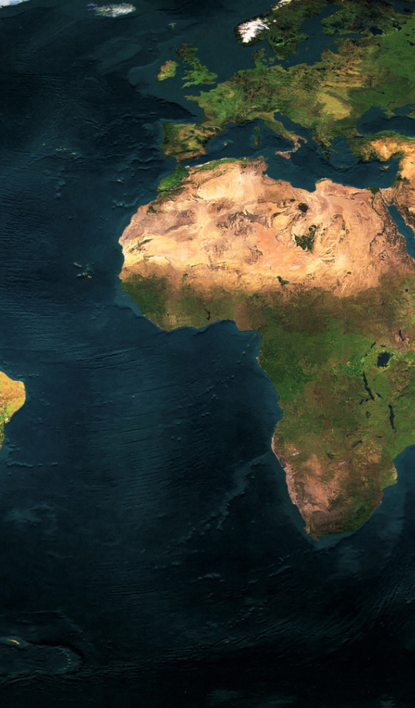 Физическая карта мира