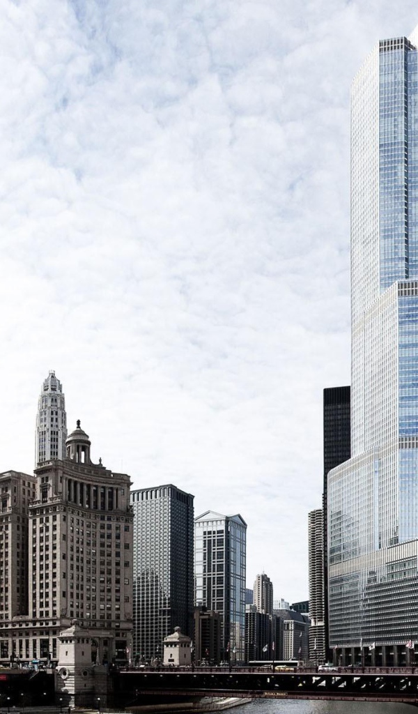 Небоскребы в городе