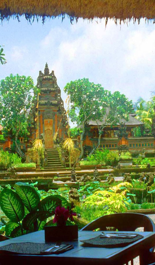 Роскошный сад на Бали