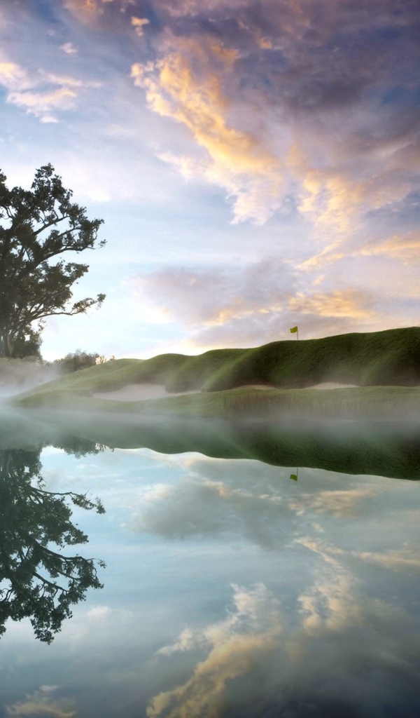 Утренний туман на Бали