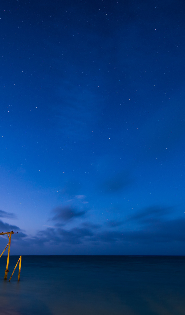 Звёздная ночь на берегу Австралии