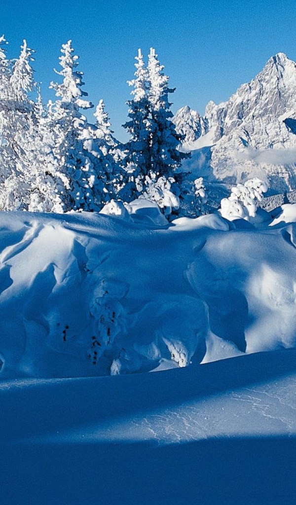 Альпы на горнолыжном курорте Шладминг, Австрия