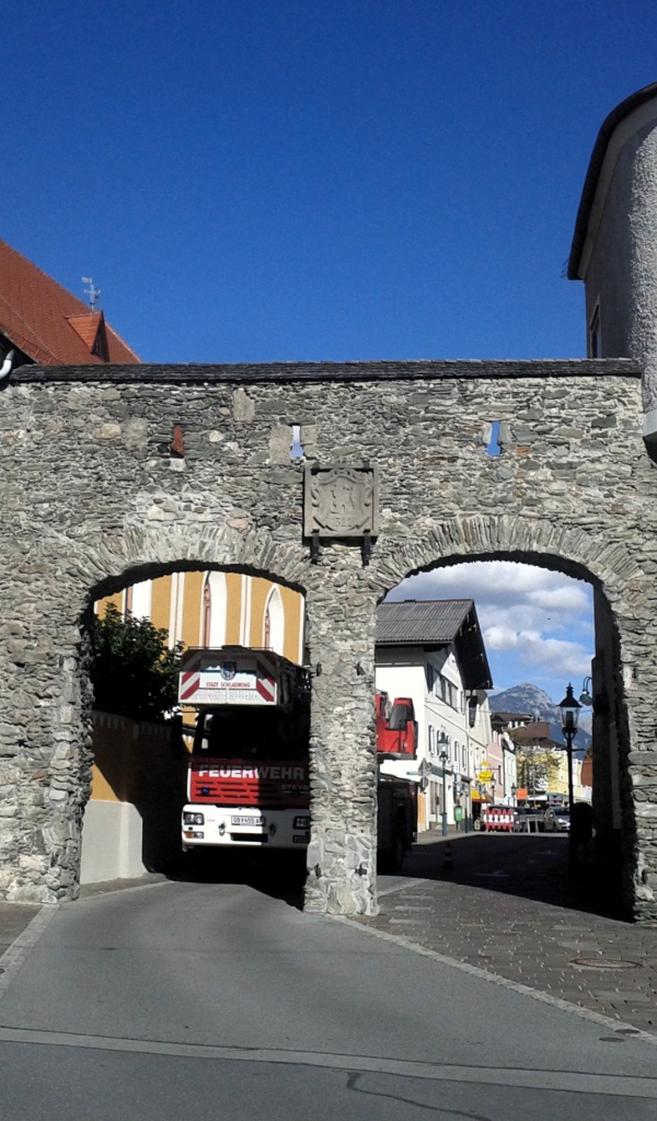 Арка на горнолыжном курорте Шладминг, Австрия