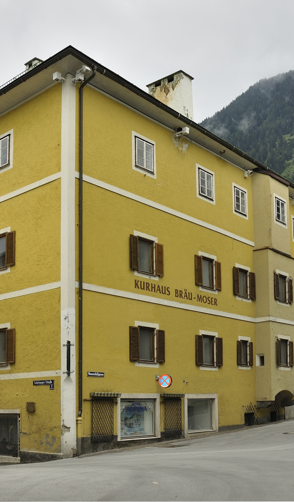 Кафе на курорте Бад Хофгастайн, Австрия