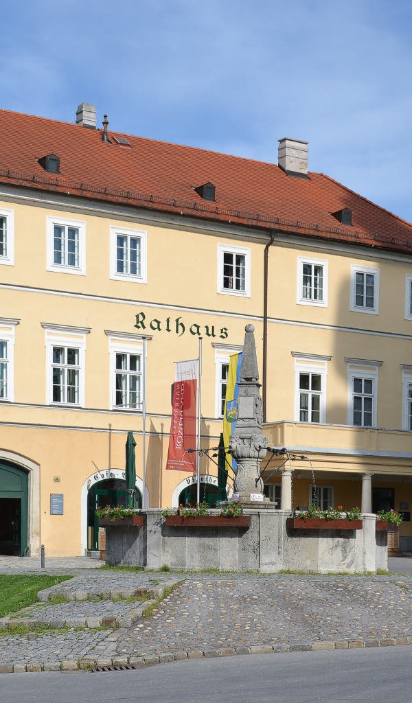 Кафе в городе Гайнберг, Австрия