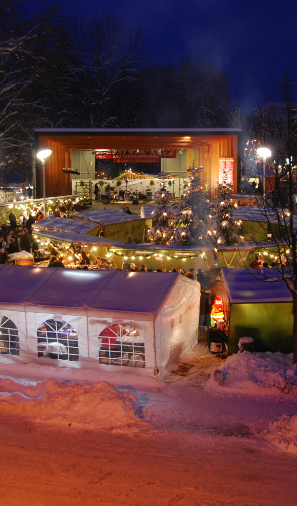 Рождество на курорте Бад Татцмансдорф, Австрия