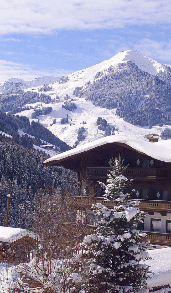 Гостиница на горнолыжном курорте Заальбах Хинтерглем, Австрия