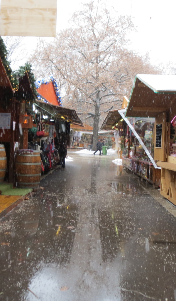 Рынок в городе Линц, Австрия