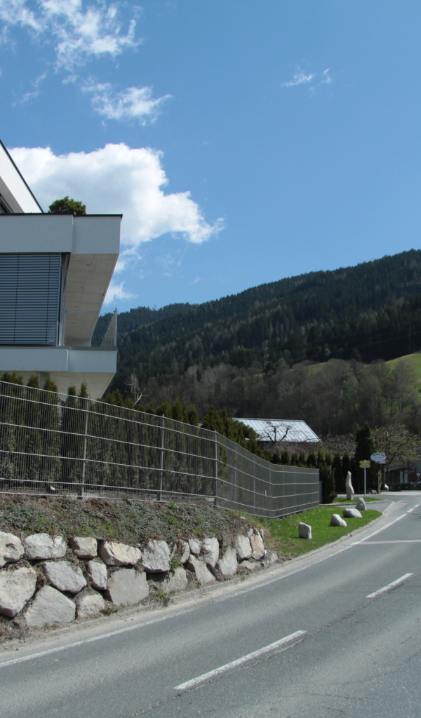Горная дорога на курорте Цель-ам-Зее, Австрия