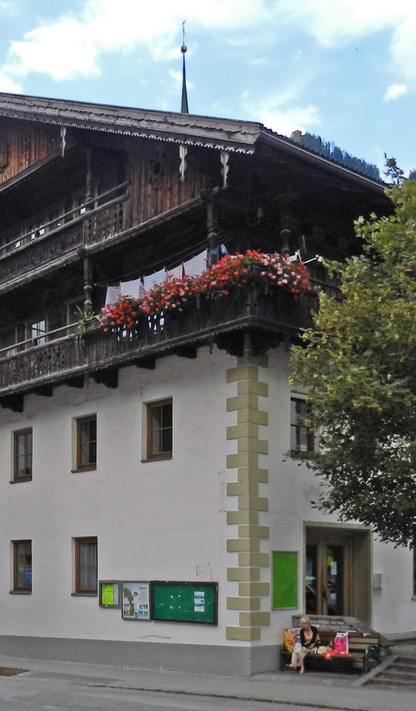 Старинный дом на горнолыжном курорте Майрхофен, Австрия