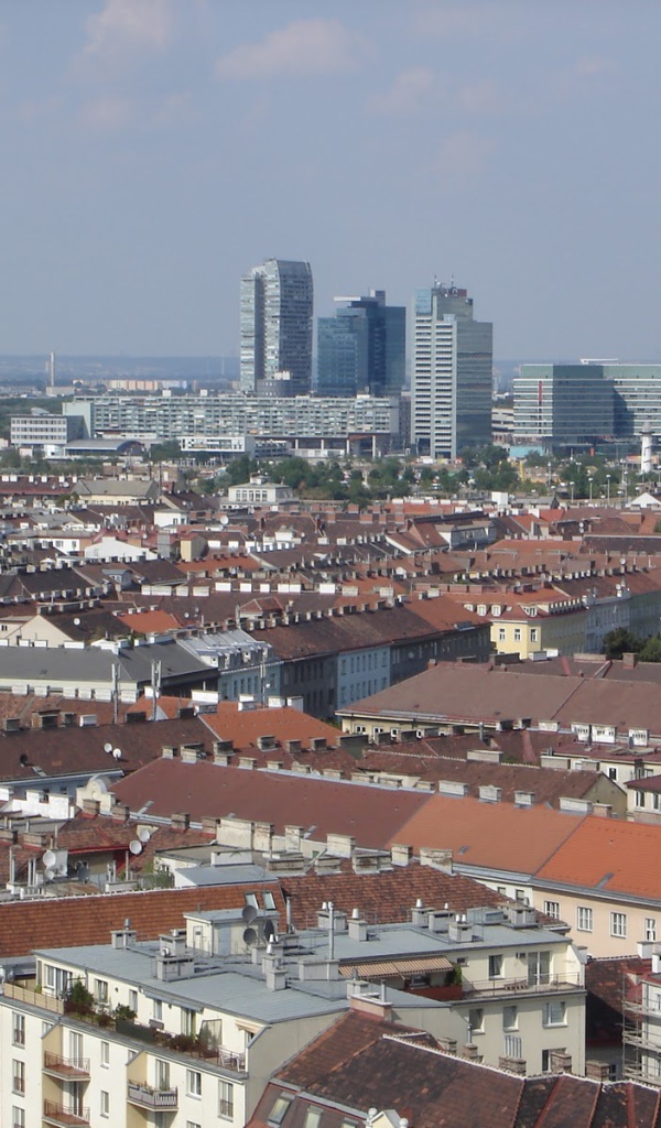 Панорама города Вена, Австрия