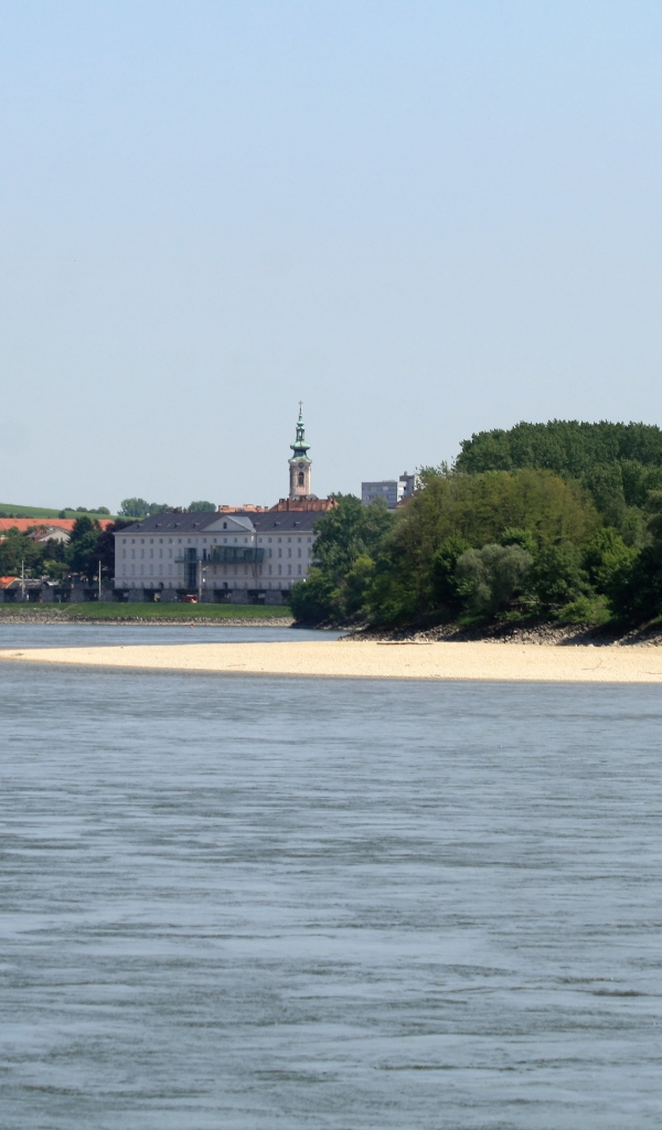 Река в городе Гайнберг, Австрия