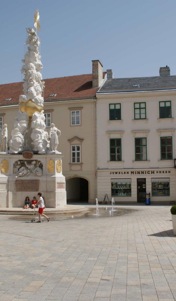 Скульптура на курорте Баден, Австрия