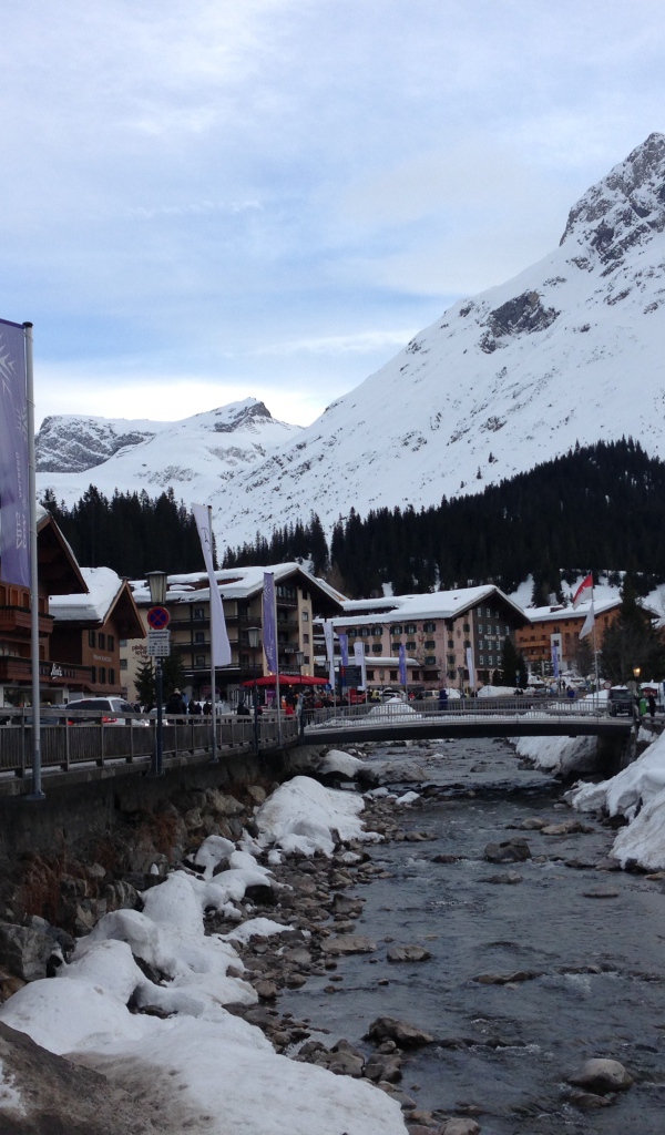 Городские дома на горнолыжном курорте Лех, Австрия