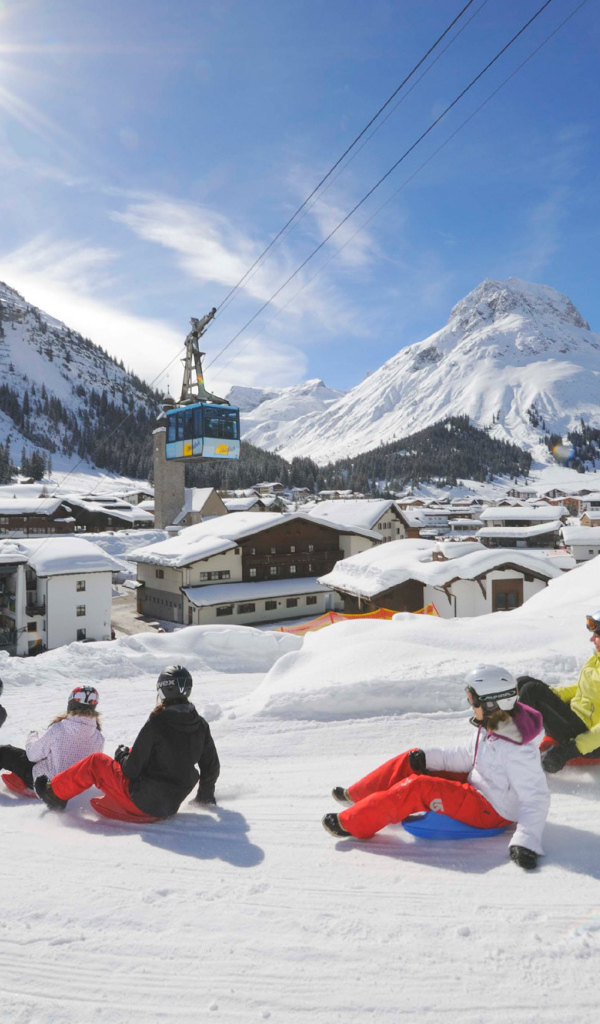 Зимний отдых на горнолыжном курорте Лех, Австрия