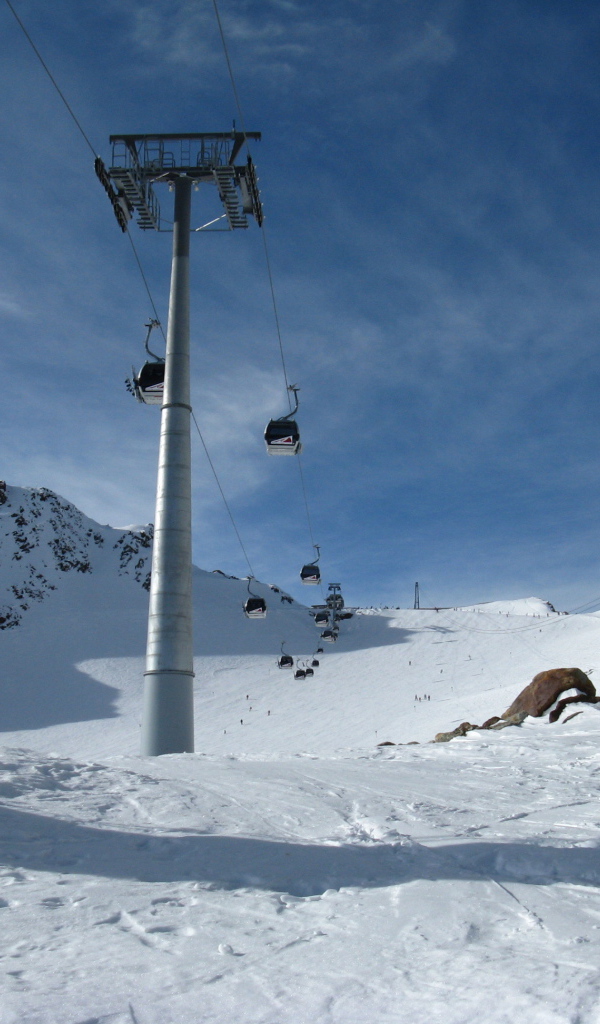 Зимний отдых на горнолыжном курорте Зёльден, Австрия