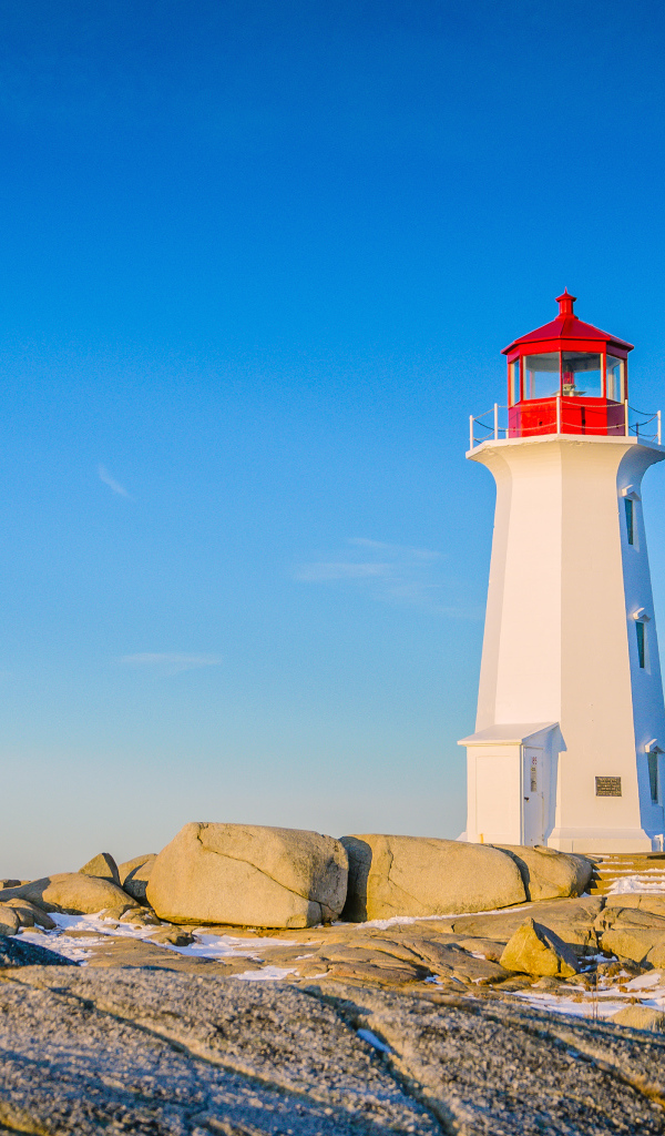 Маяк Пеггис Коув, Новая Шотландия, Канада