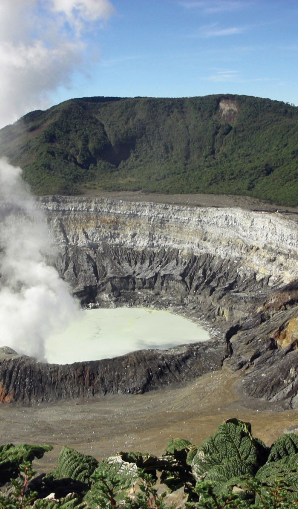 Поас вулкан Коста-Рика