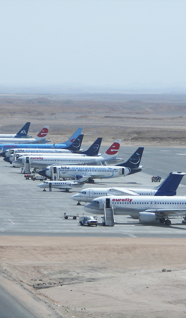 Аэропорт на курорте Марса Алам, Египет