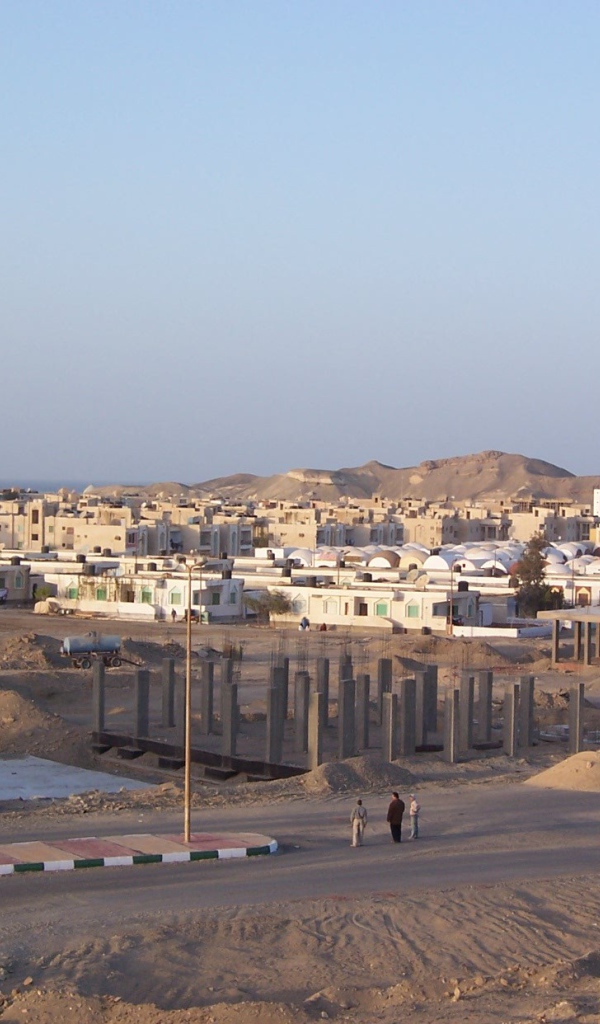 Город на курорте Марса Алам, Египет