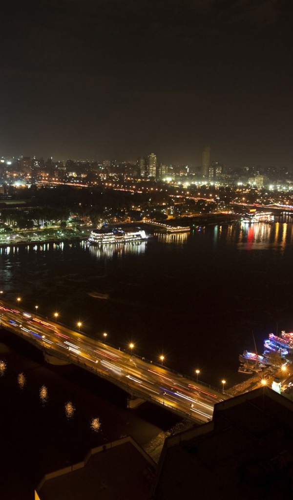 Ночной вид в Каире