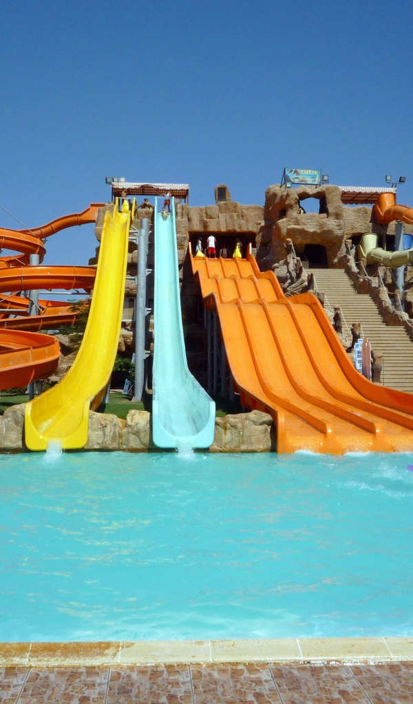 Аквапарк на курорте Шарм эль Шейх, Египет