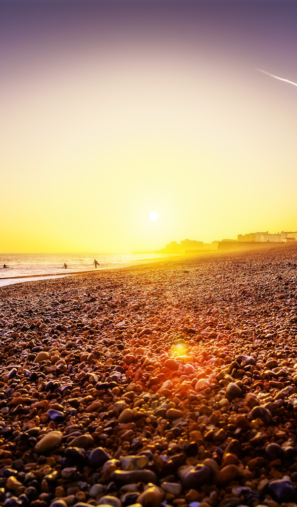 Закат в Брайтоне, Англия