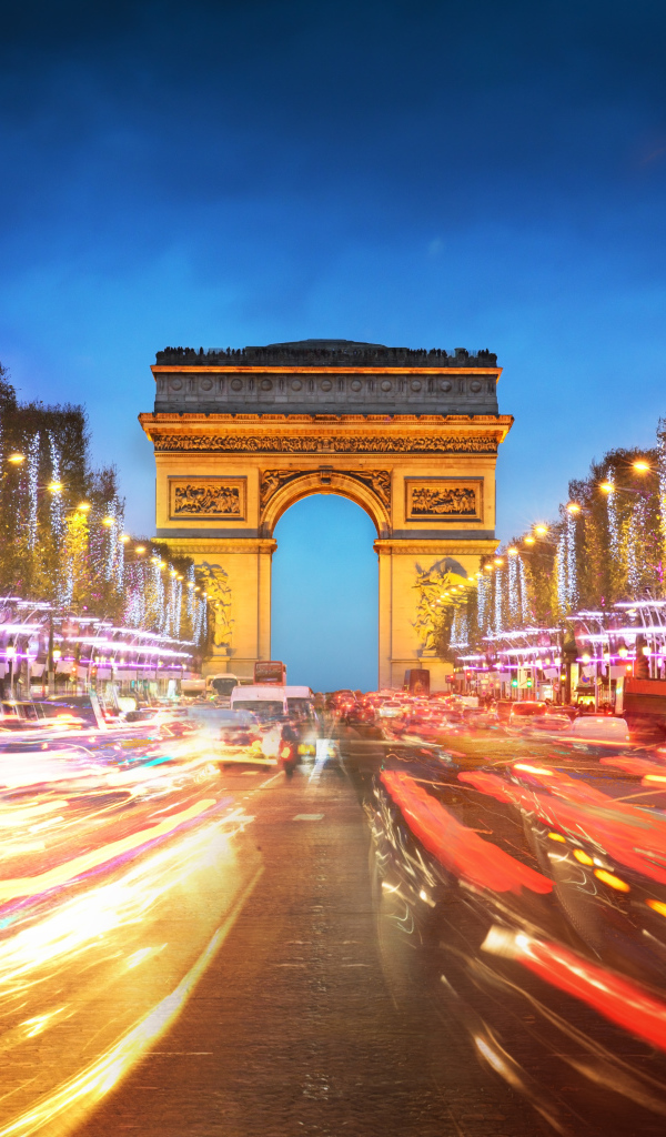 Елисейские поля в Париже, Франция