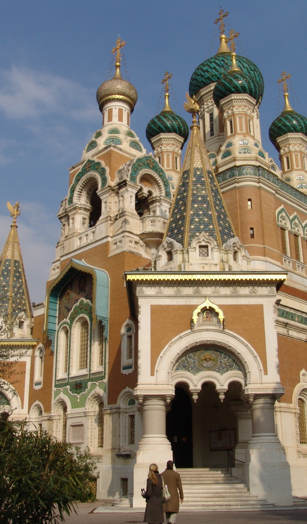 Церковь в городе Ницца, Франция