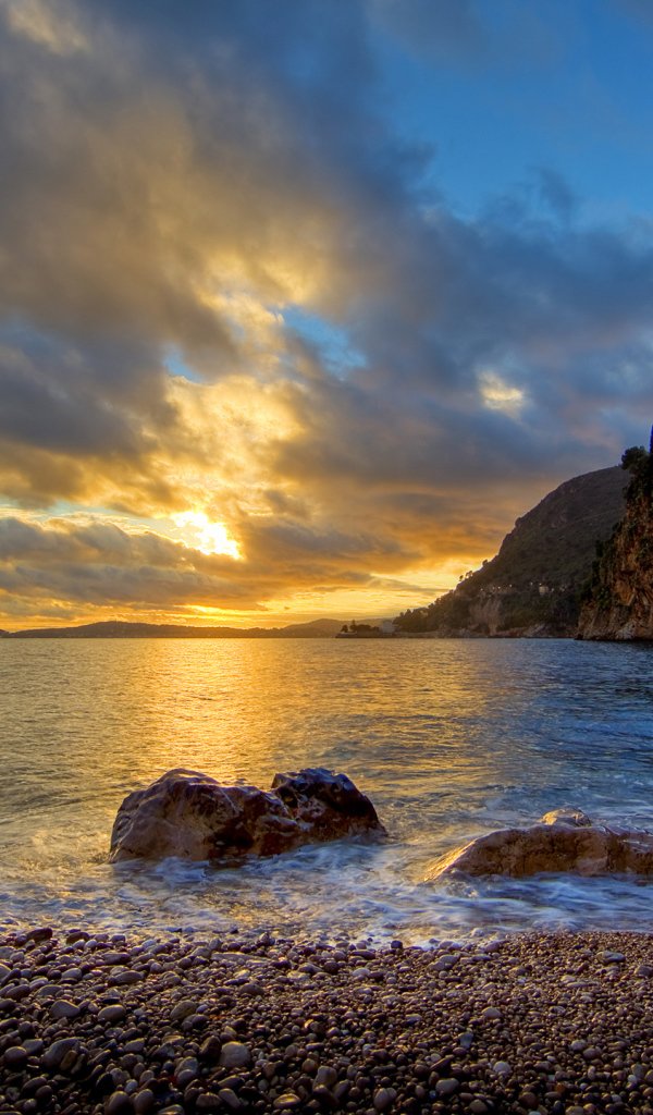 Побережье на Лазурном берегу, Франция