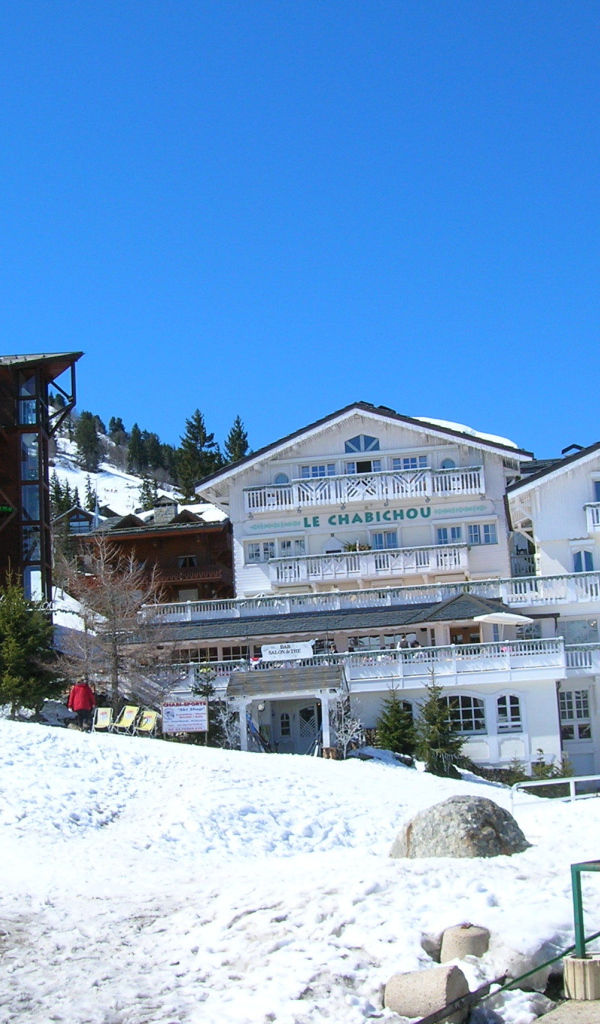 Гостиница на горнолыжном курорте Куршевель, Франция