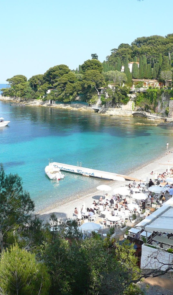 Причал на курорте Сен-Жан-Кап-Ферра, Франция