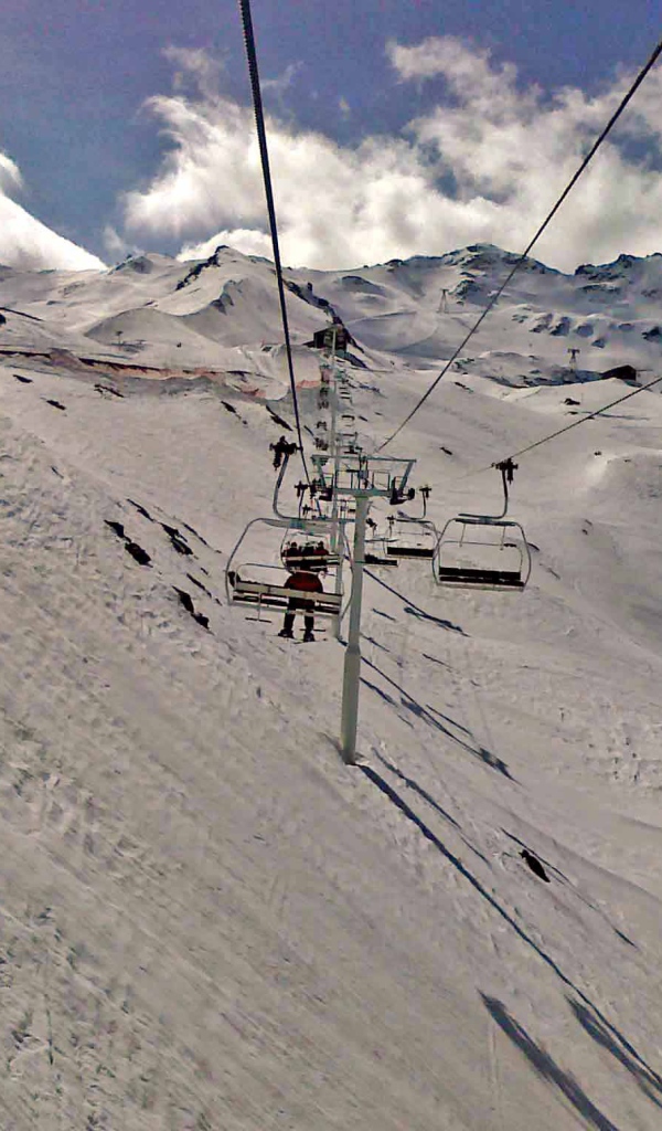 Подъемник на горнолыжном курорте Валь-Торанс, Франция