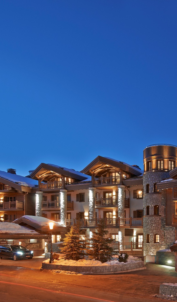 Роскошный отель на горнолыжном курорте Куршевель, Франция