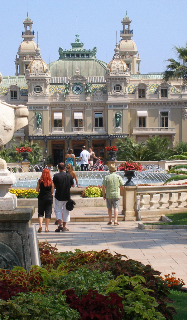 Памятник в Монте-Карло, Франция