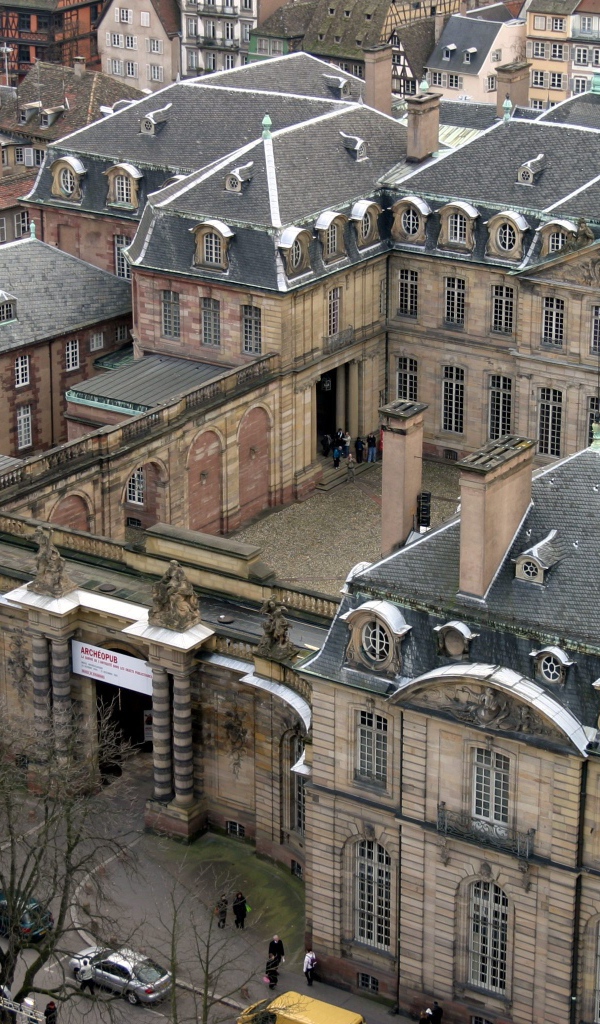 Дворец в городе Страсбург, Франция