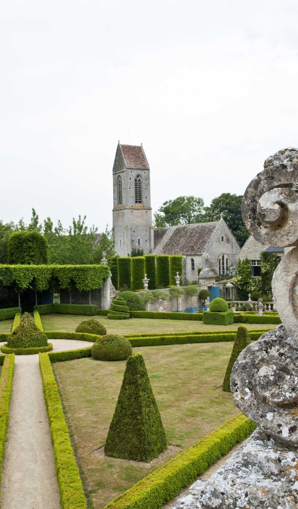 Парк в Нормандии, Франция